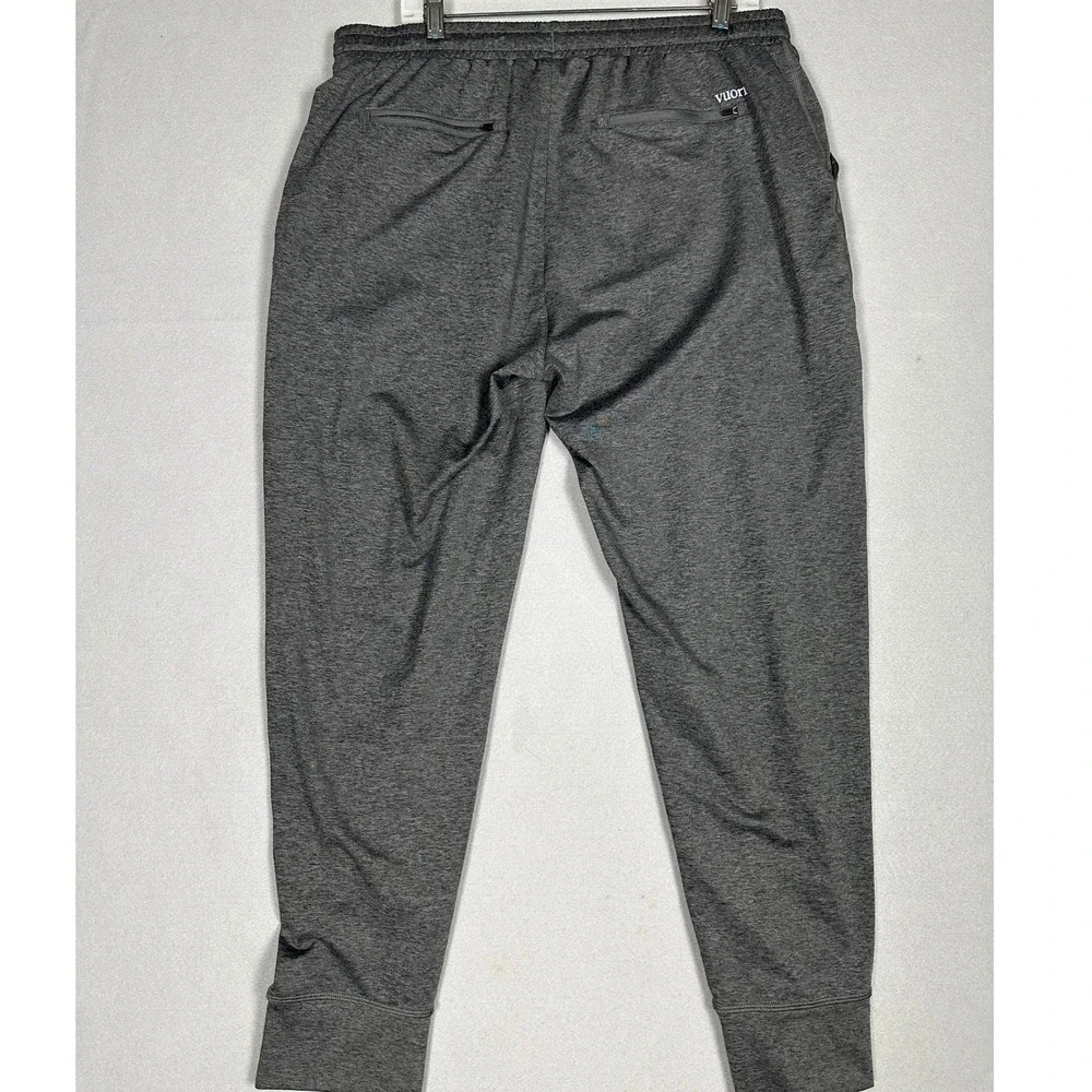 Vuori Sunday Performance Joggers Mens XL Charcoal Grey Heather Athletic Pants